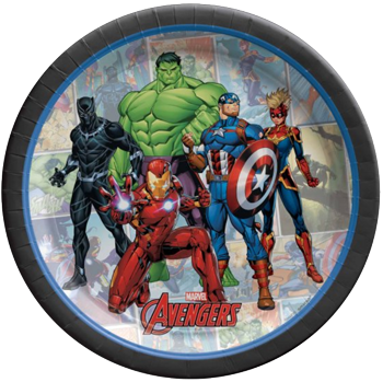 Avengers Small Party Plates NZ