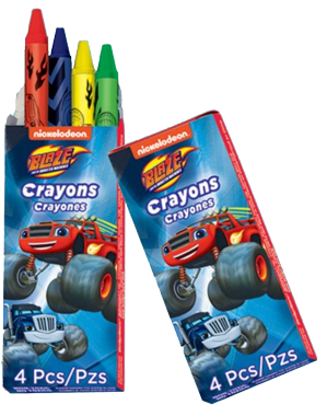 Blaze and the Monster Machines Mini Crayons NZ