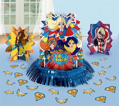 DC Superhero Girls Table Decorating Kit NZ