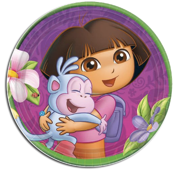 Dora The Explorer Party Plates