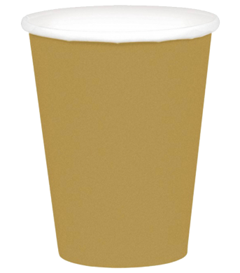 Gold Party Paper Cups NZ