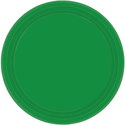 Dark Green Large Plates NZ