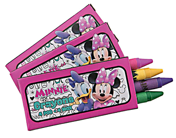 Minnie Mouse Party Crayons pk12