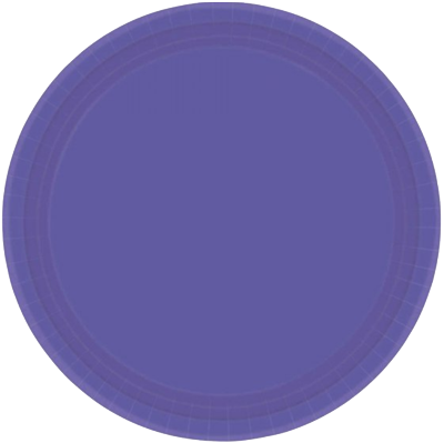 Purple Large Party Plates NZ