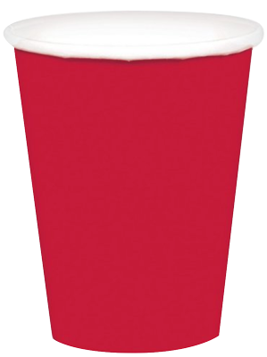 Red Paper Party Cups NZ