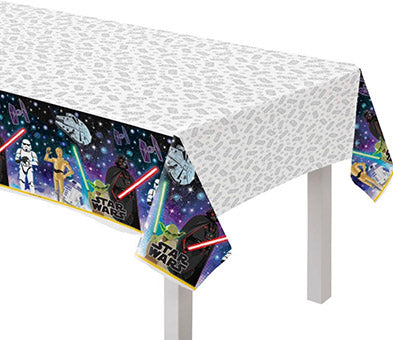 Star Wars Galaxy Plastic Table Cloth NZ