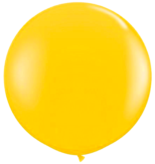 Sunshine Yellow jumbo balloons 60cm