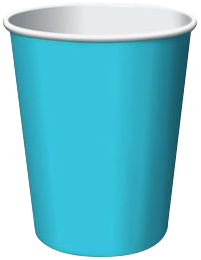 Bermuda Blue Party Cups NZ