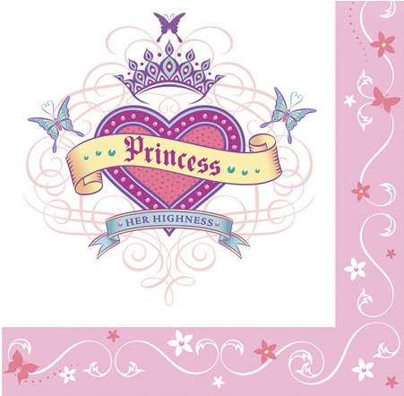 Her Highness Princess napkins