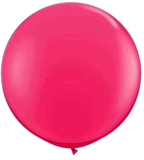 hot pink jumbo balloon