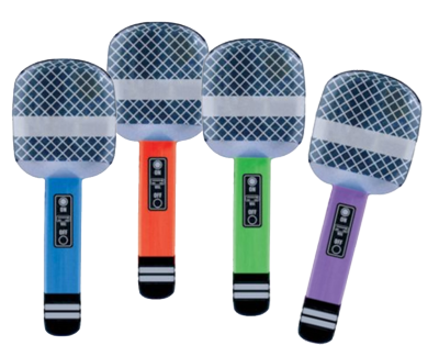 inflatable microphones
