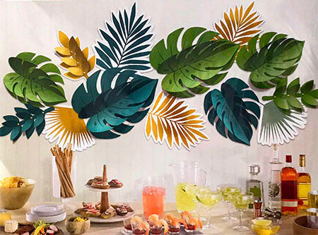 Key West Leaves Decorating Wall Kit NZ
