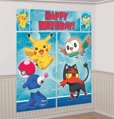 Pokemon Scene Setter Wall Decoration