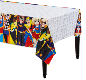 Super Hero Girls Table Cloth