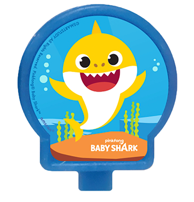 Baby Shark Party Candle Auckland