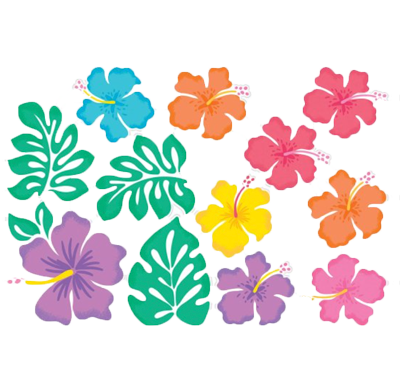 Summer-hibiscus-cut-out-decorations
