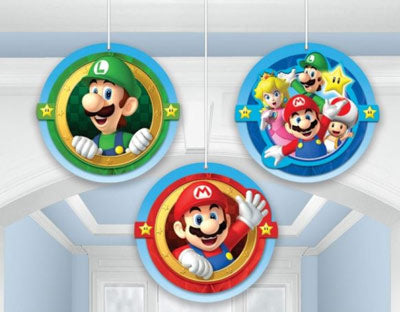 Super Mario Honeycomb Hanging Decorations NZ