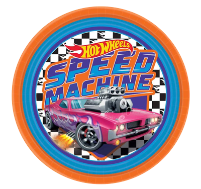 Hot Wheels Large Party Plates NZ