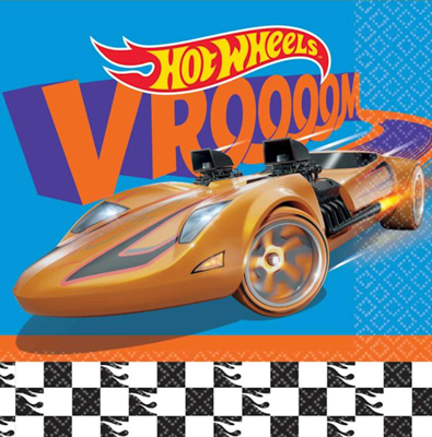 Hot Wheels Party Napkins NZ