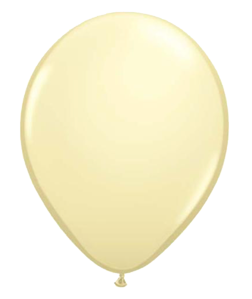 Ivory Cream Coloured Balloon NZ