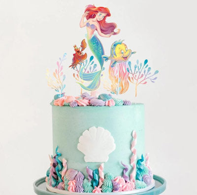 Little Mermaid Cake Decorating Kit NZ