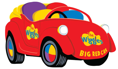 The Wiggles Big Red Car Shaped Plates NZ