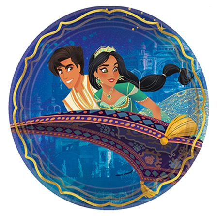 Aladdin Large Paryt Plates