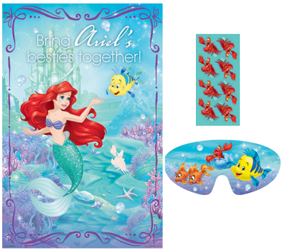 Ariel Mermaid Party Game