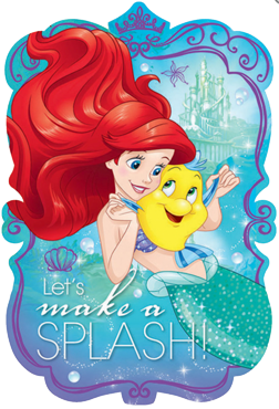 Ariel Mermaid Party Invitations