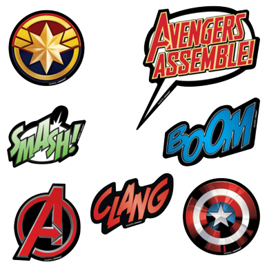 Avengers Vinyl Cutouts NZ