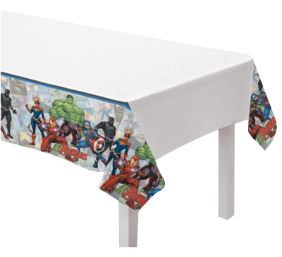 Avengers Paper Table Cloth NZ