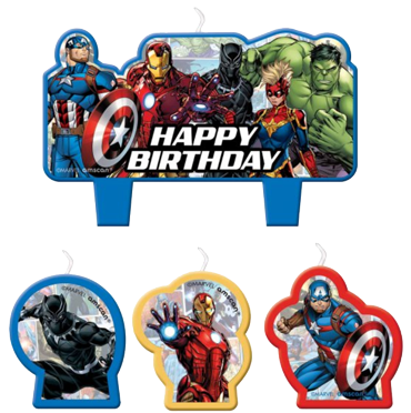 avengers party candles nz