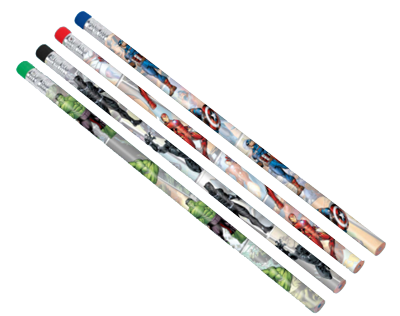 Avengers Party Pencils pk8 NZ