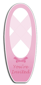 Ballerina party invites