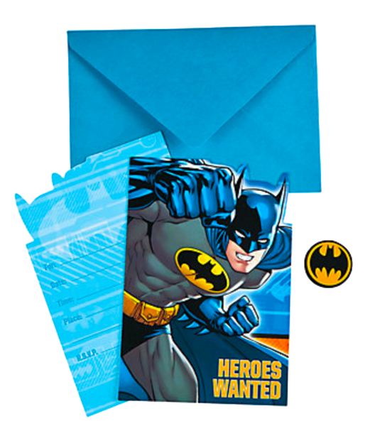 Batman Party Invitations