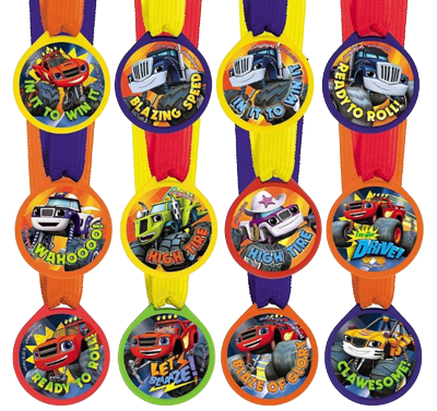 Blaze and the Monster Machines Award Medals