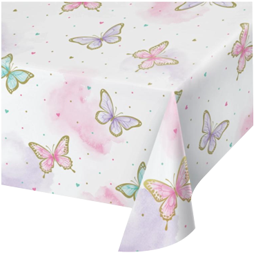Butterfly Shimmer Table Cloth NZ