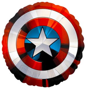 Captain America Avengers Shield Foil Balloon NZ