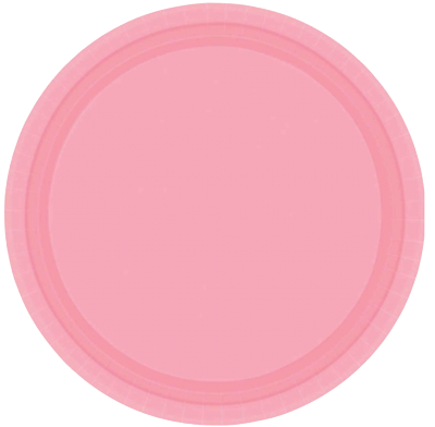 Classic Pink Large Party Plates NZ