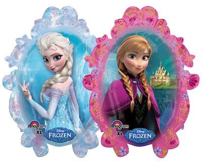 Elsa and Anna Jumbo Foil Balloon