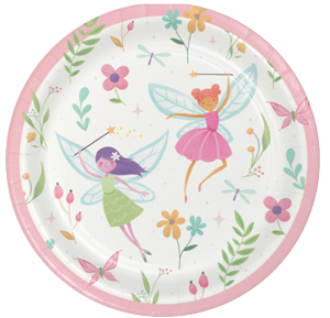 Fairy Party Plates Small NZ