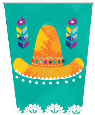 Mexican Fiesta Party Cups