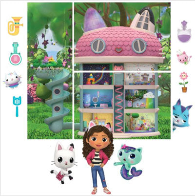 Gabby’s Dollhouse Scene Setter Decorating Kit NZ
