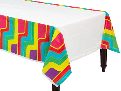 Good Vibes 70's Table Cloth NZ