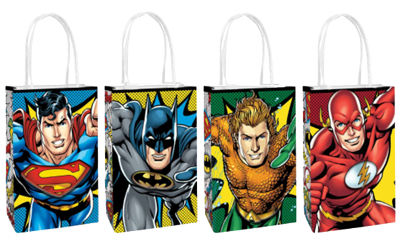 Justice League Kraft Paper Bags NZ