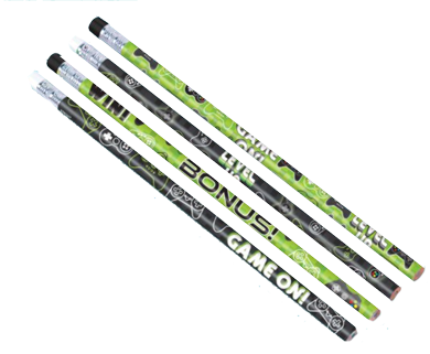 Level-Up-Gaming Party Pencils NZ