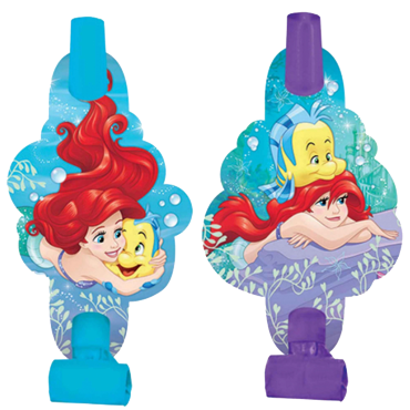 Little Mermaid Party Blowers Ariel