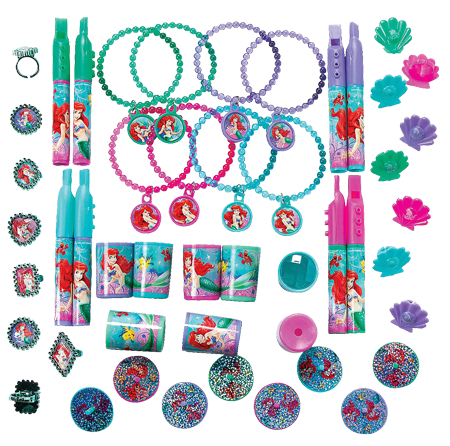 Ariel Little Mermaid Party Favour Pack