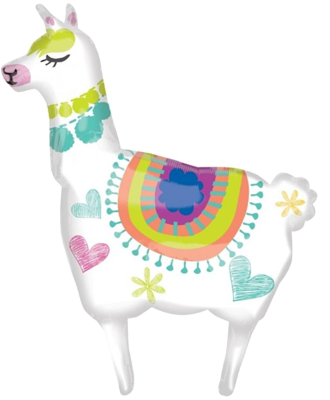 LLama Supershape Foil Balloon NZ