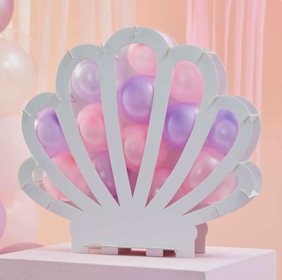 Mermaid Shaped Shell Box Decoration
